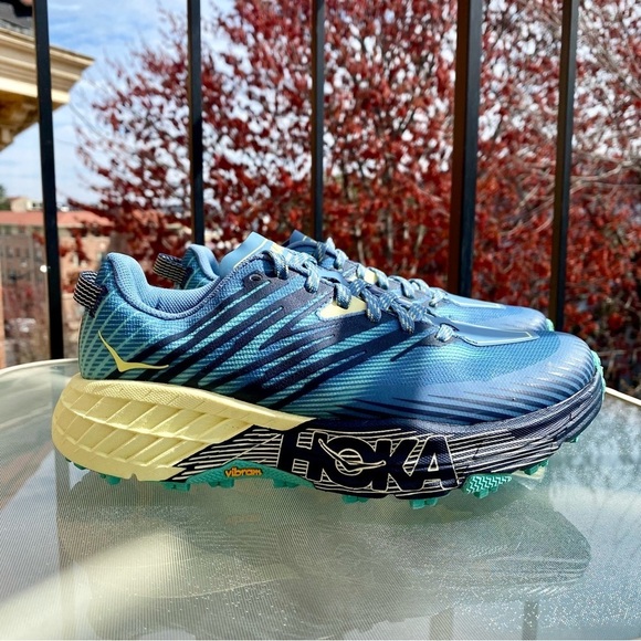 New Free People HOKA Women's Speedgoat 4 Trail Running Sneaker Shoes Womens 6.5 - Picture 3 of 17